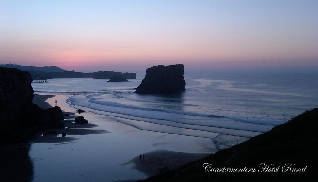 Hotel Rural Cuartamenteru Poo De Llanes Eksteriør bilde